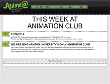 Tablet Screenshot of animation.binghamtonsa.org